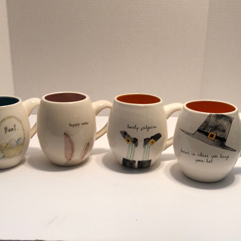 Rae Dunn by Magenta Multi Seasons Coffee Mug Bundle